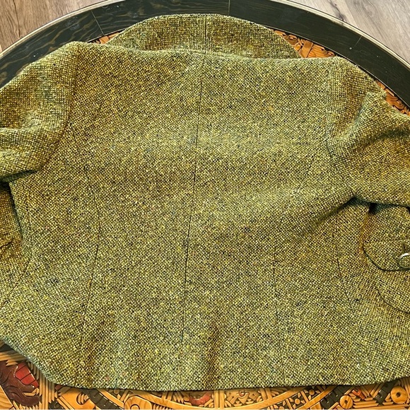 Ann Taylor Olive Tweed Blazer - Picture 4 of 4